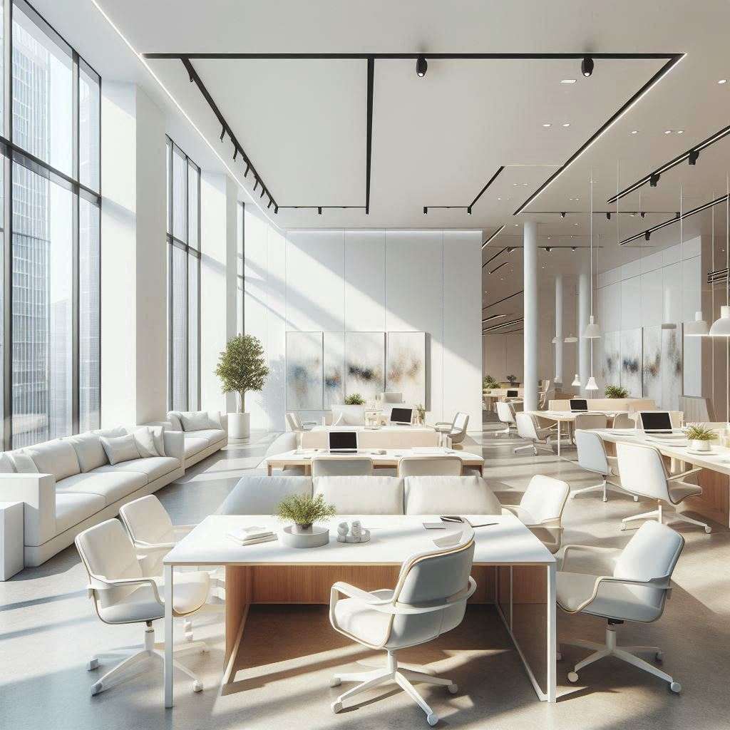 办公区局部施工期间科技企业如何保持写字楼办公金融公司合规接待的信息一致